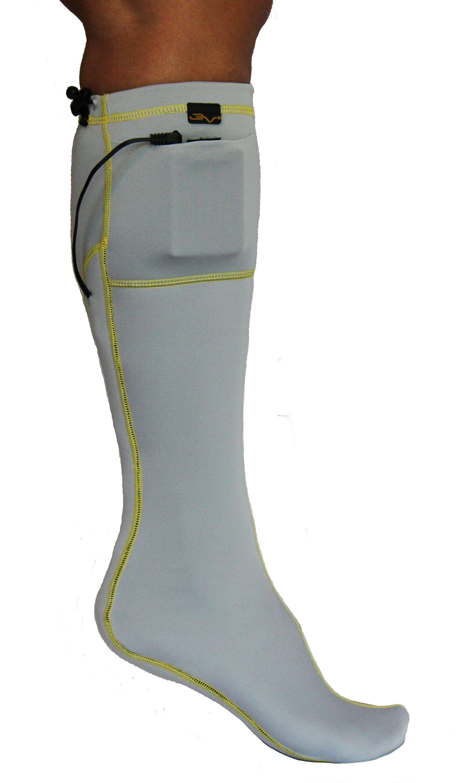 Volt Heated Socks for Men & Women - Battery Powered Winter Warm Socks for Outdoor Activities, Hiking, Skiing & Cold Weather - USB Rechargeable Thermal Socks