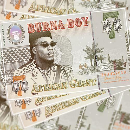 African Giant Vinyl LP - Burna Boy Official Album | High-Quality Collectible Record for Music Lovers & Audiophiles | Perfect for Home Listening, Gifts & Vinyl Collections