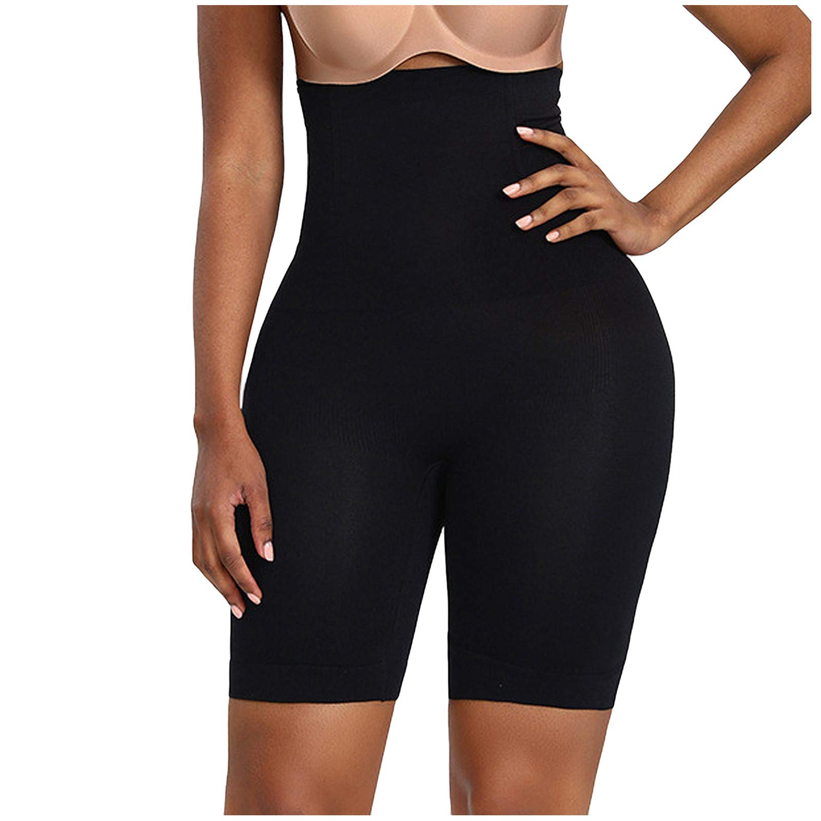 Women's High Elastic Seamless Body Shaper - Tummy Control Waist Trainer & Hip Enhancer for Smooth Shapewear - Perfect for Workouts, Postpartum Recovery & Everyday Wear