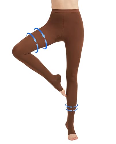 20-30mmhg Open Toe Brown