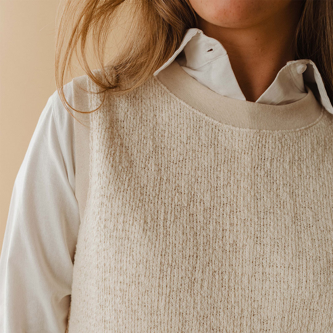 Cozy Cottage Knit Sweater Vest for Women - Soft Chunky Cable Knit Cardigan - Perfect for Fall & Winter Layering, Coffee Dates & Cozy Nights