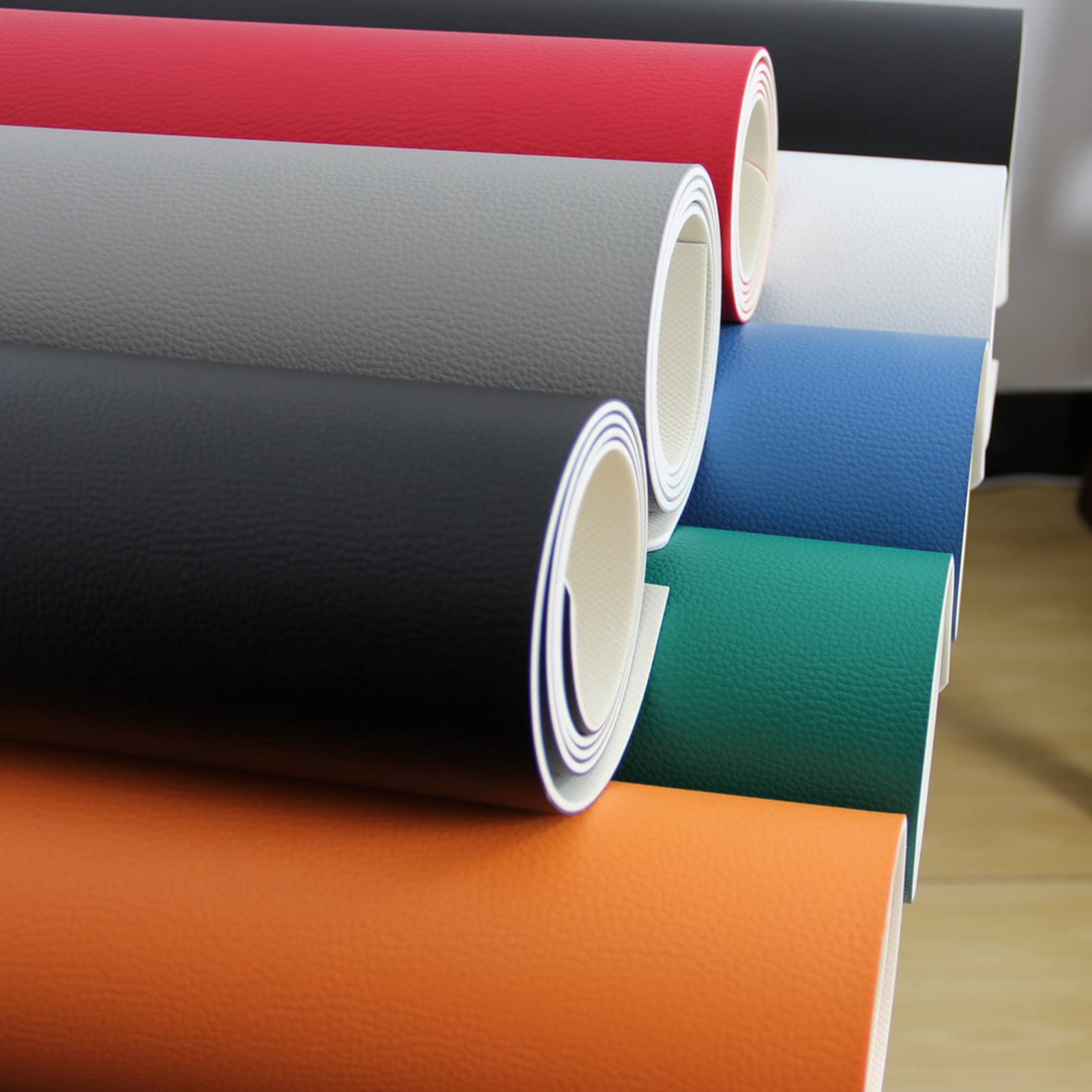 Non-Slip Extended Large Gaming Mouse Pad (90x50cm) - PU Leather, Washable, Brown - Perfect for Desk Gaming, Office Work & Home Use