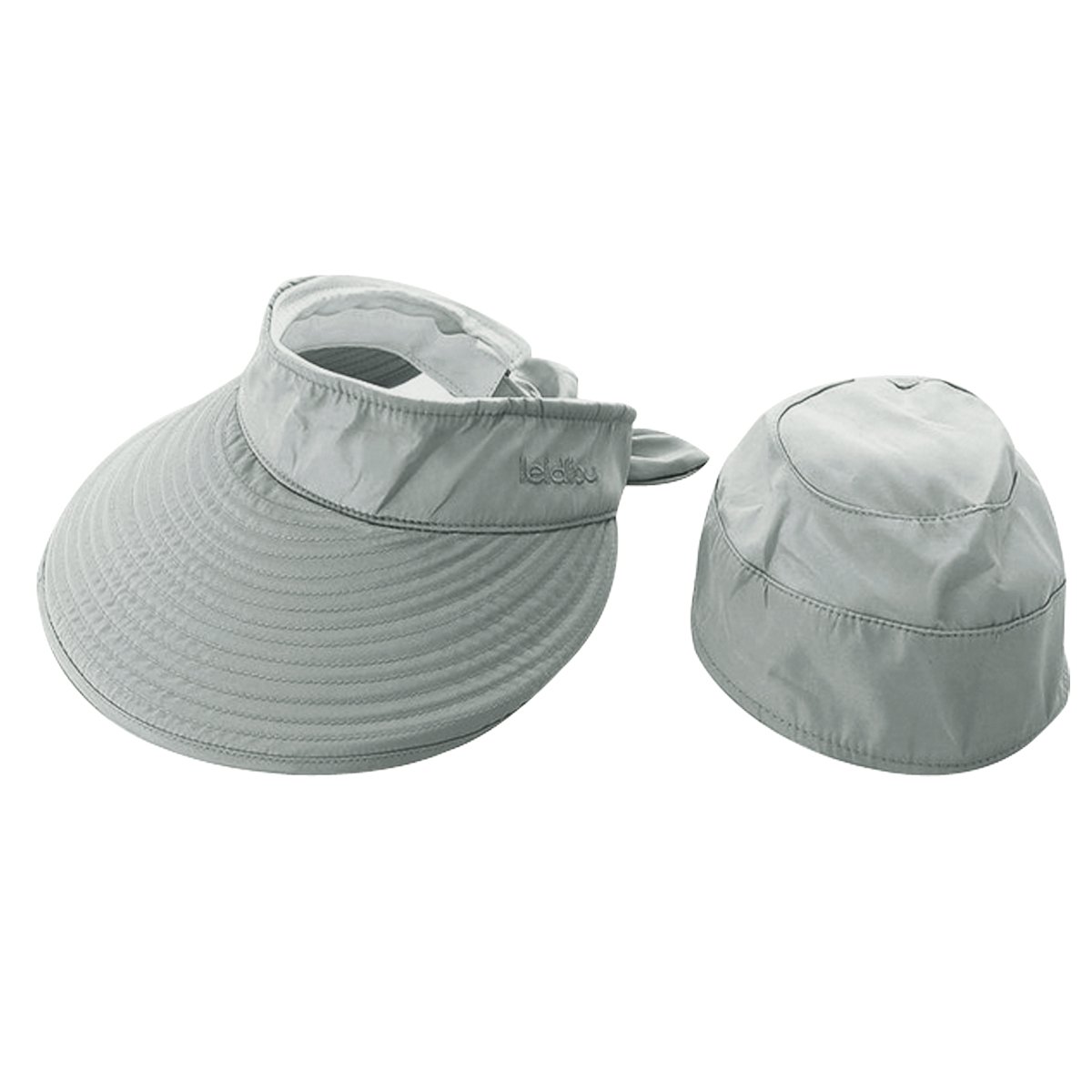Asian Women's Bowknot Sun Hat - Wide Brim UV Protection Visor Cap for Summer Beach, Travel & Outdoor Activities