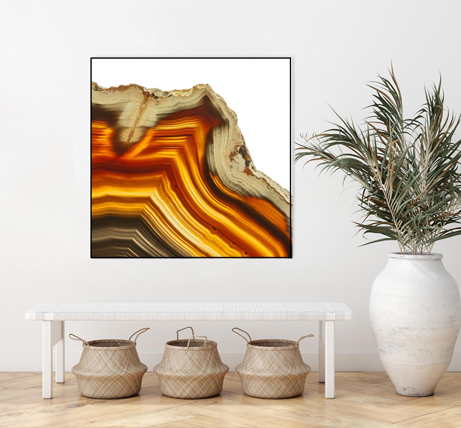 Natural Cadmium Orange Agate Gemstone - Healing Crystal for Meditation, Jewelry Making & Home Decor | Perfect for Necklaces, Bracelets & Spiritual Healing