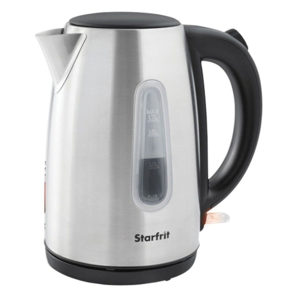 STARFRIT 24010 Electric Kettle 1.7L, Stainless Steel Fast Boiling Water Heater with Auto Shut-Off & Boil-Dry Protection - Perfect for Home, Office, Tea & Coffee Making