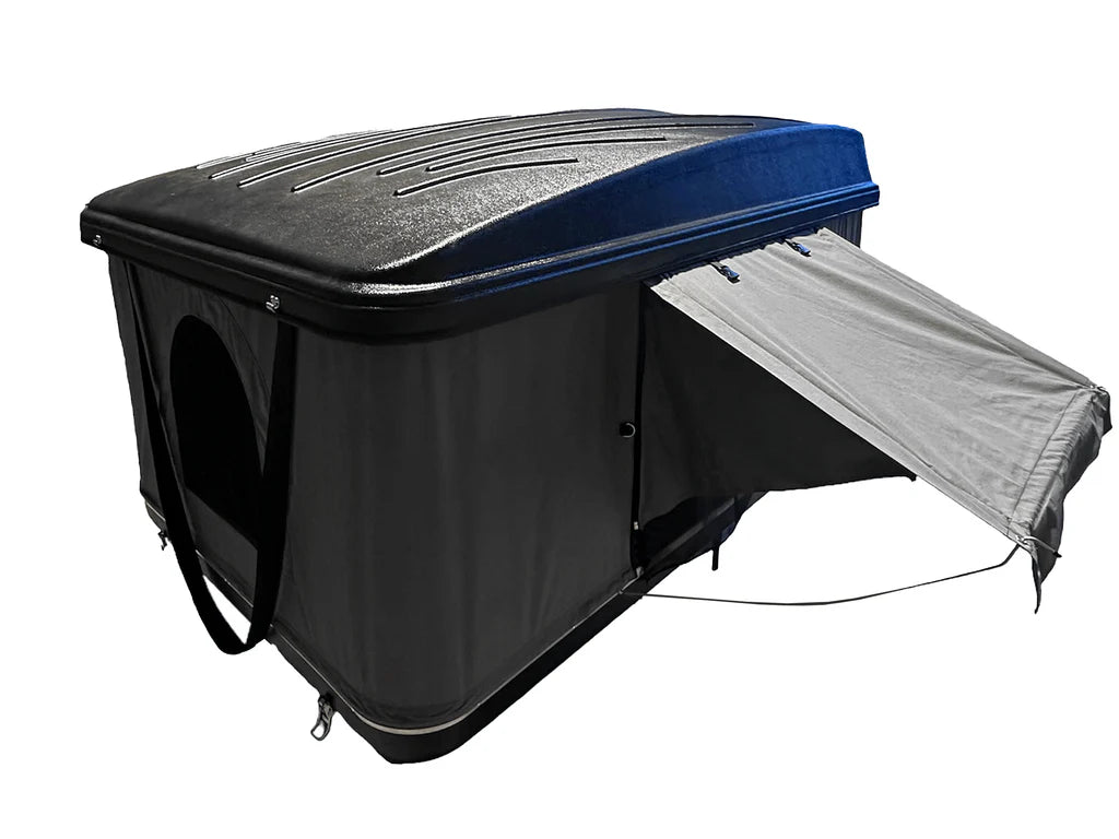 Ventura XL Fiberglass Hardshell Roof Top Tent - Lightweight Waterproof Camping Tent for SUV & Truck - Perfect for Overlanding, Road Trips & Outdoor Adventures