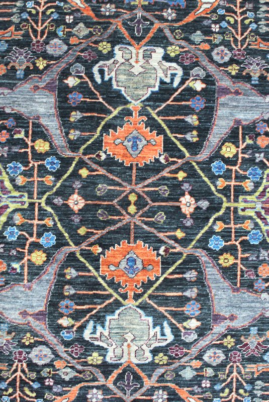 Handwoven Arabesque Transitional Area Rug J63971 - Perfect for Living Room, Bedroom & Home Decor