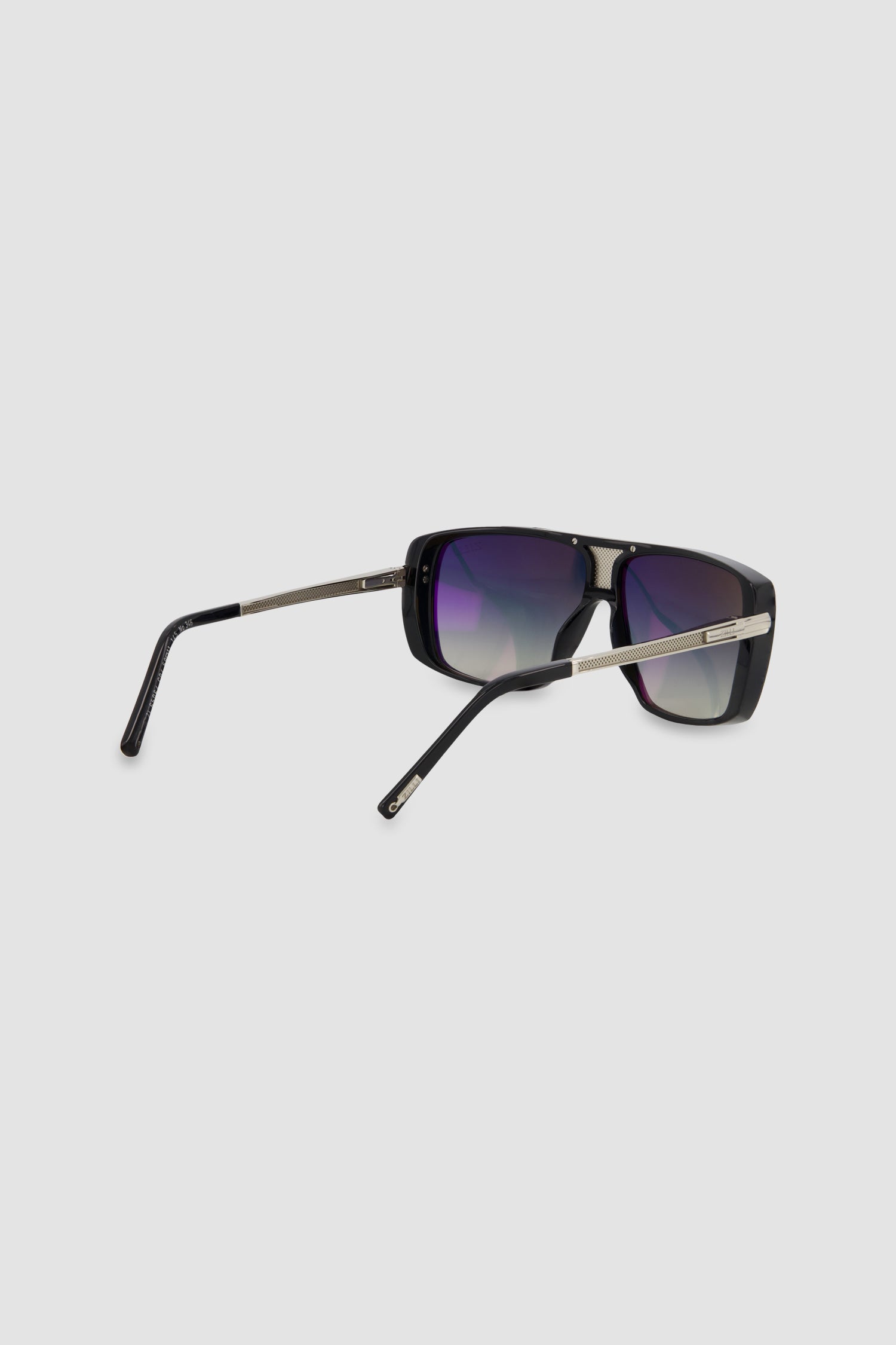 Zilli Black Andrei Polarized Sunglasses for Men - UV Protection, Luxury Fashion Shades - Perfect for Driving, Beach & Outdoor Activities