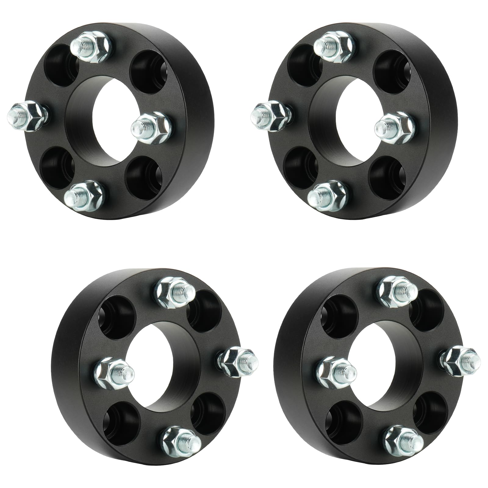 4pcs 1.5 inch (38.1mm) 4x4 ATV Wheel Spacers - 62mm Bore, 1/2