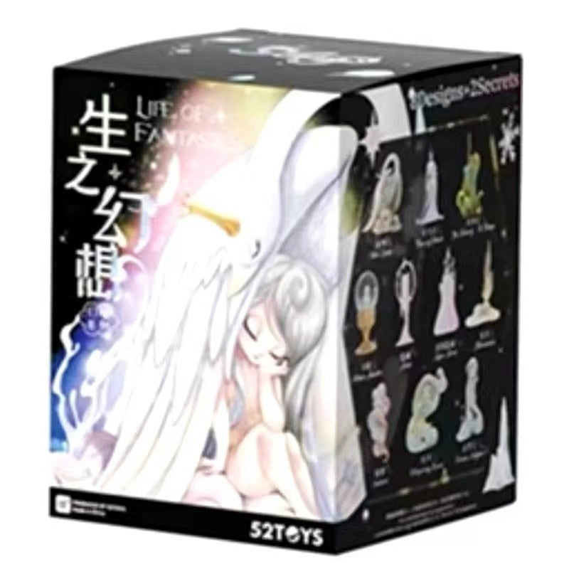 Sleep Elves Life of Fantasies Series Collectible Blind Box - Cute Fantasy Figures for Display, Gift & Home Decor - Perfect for Anime Lovers, Office Desk & Shelf Decoration