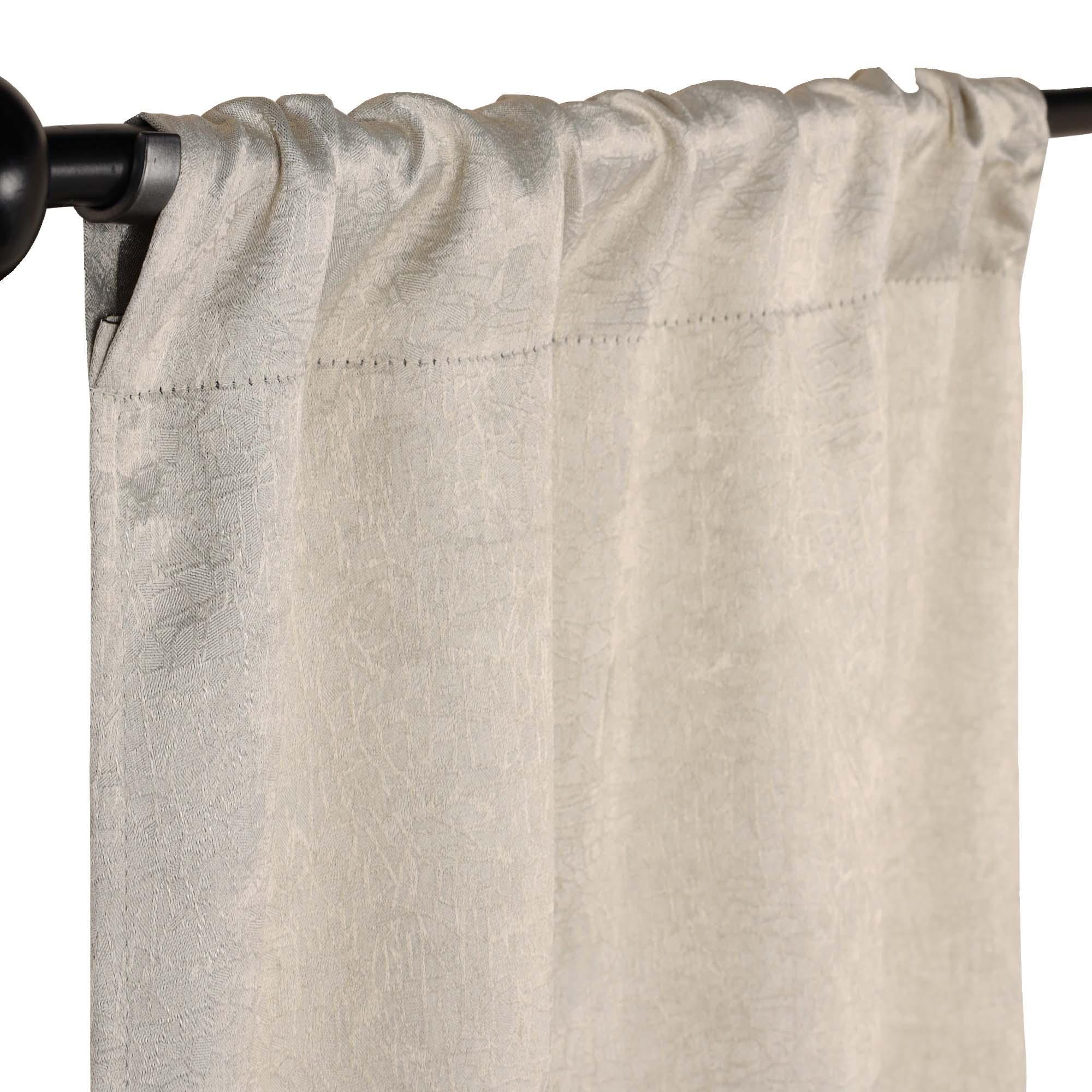 Blackout Thermal Insulated Grommet Curtain Panels Set - Solid Textured Fabric for Bedroom & Living Room - Noise Reducing & Light Blocking for Better Sleep & Privacy