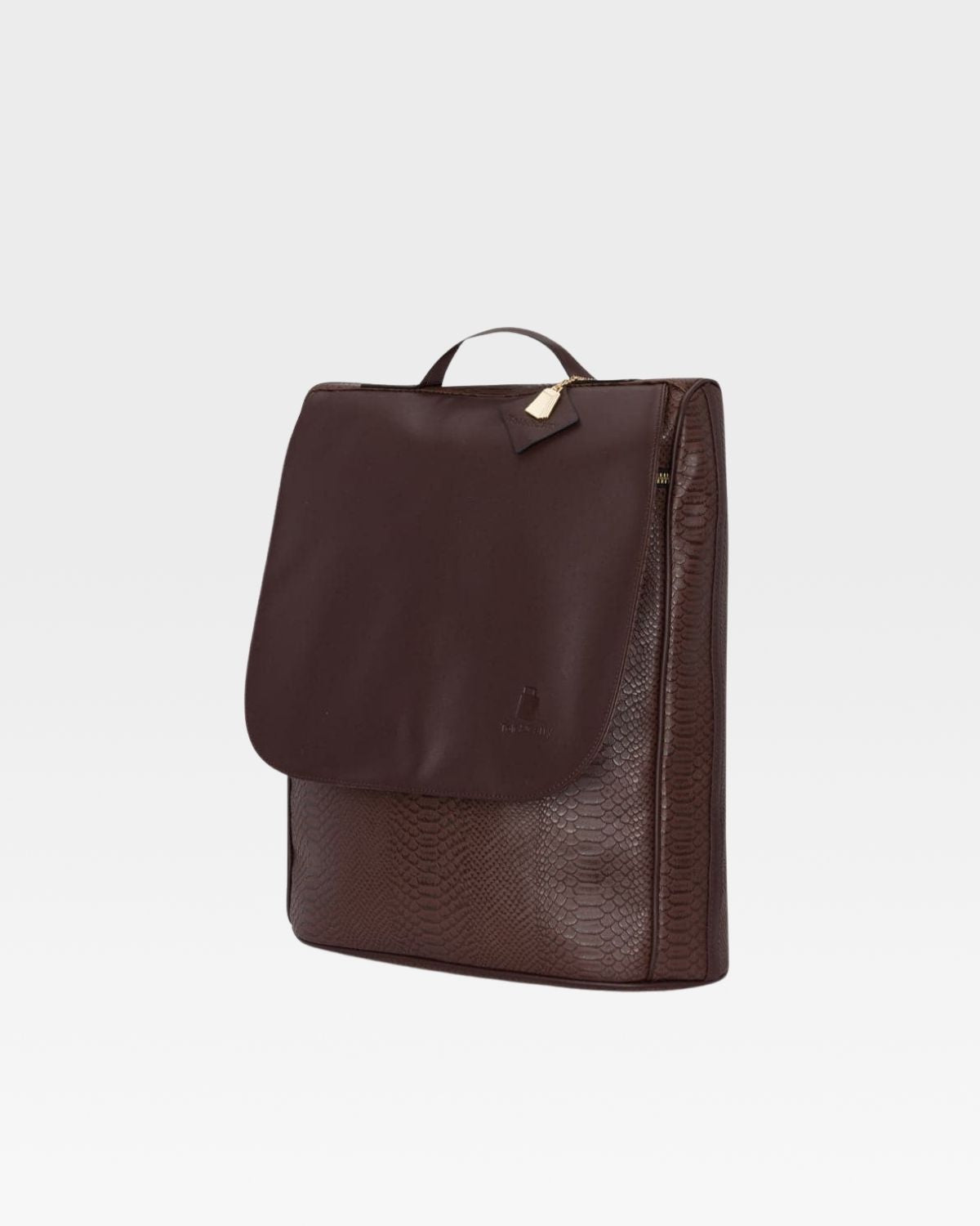 Apollo 1 Durable Laptop Backpack in Chocolate Brown - Perfect for Work, Travel & College Students | Water Resistant & Spacious Design