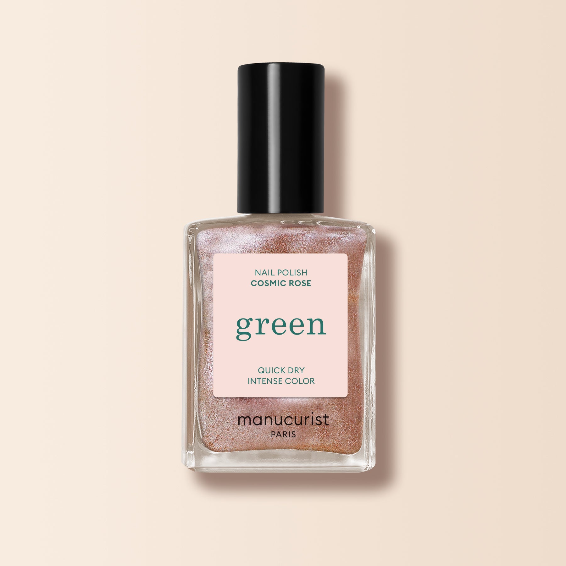 Green Nail Polish - Cosmic Rose Shade | Vegan & Long-Lasting | Perfect for Parties, Weddings & Everyday Wear