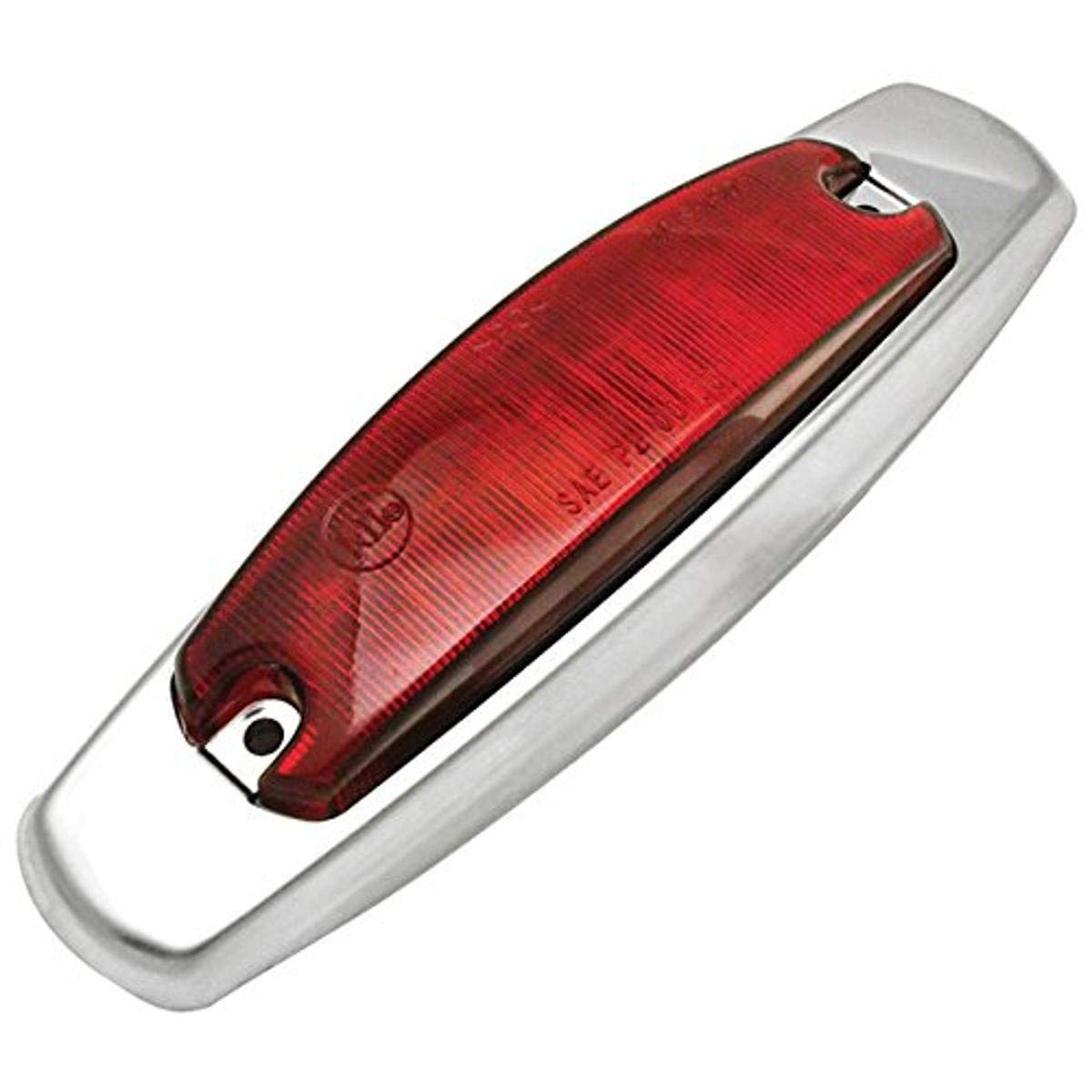 Kaper II 1A-S-1905R Red LED Marker Light & Clearance Light for Trucks, Trailers, RVs - Durable Waterproof Safety Lights for Night Driving & Vehicle Visibility