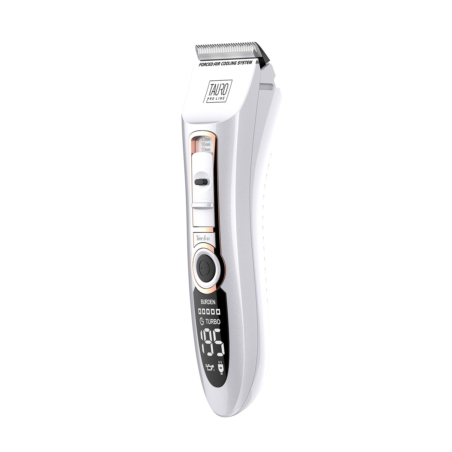 Tauro Pro Line TPL909 Professional 3-Speed Pet Clipper for Dogs & Cats - Ergonomic Grooming Clippers with LED Display & Detachable Blades - Perfect for Home Grooming, Pet Salons & Professional Use
