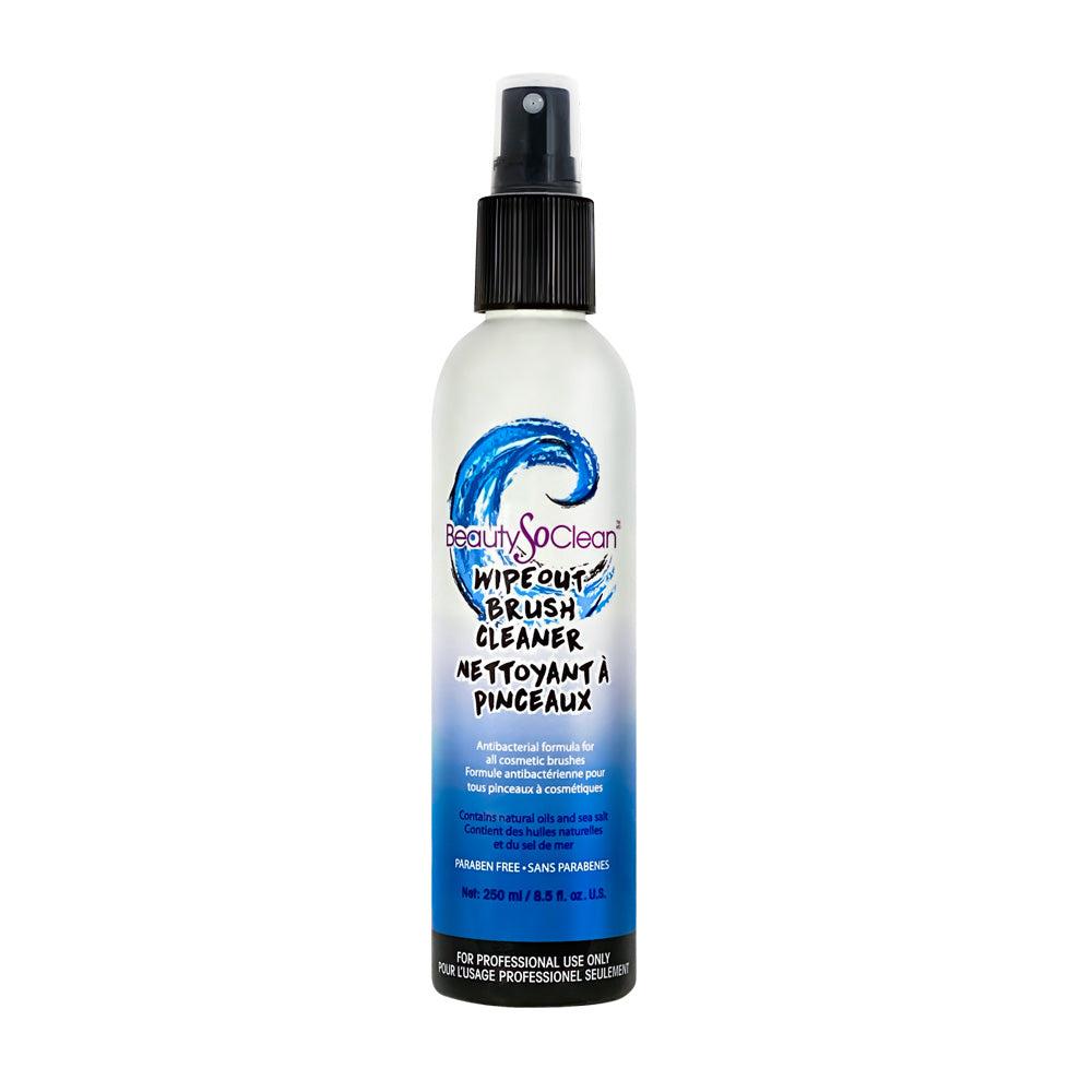 BeautySoClean Wipeout Brush Cleaner - Professional Makeup Brush Cleaner & Sanitizer for Daily Cleaning & Deep Disinfection | Perfect for Home, Salon & Travel Use