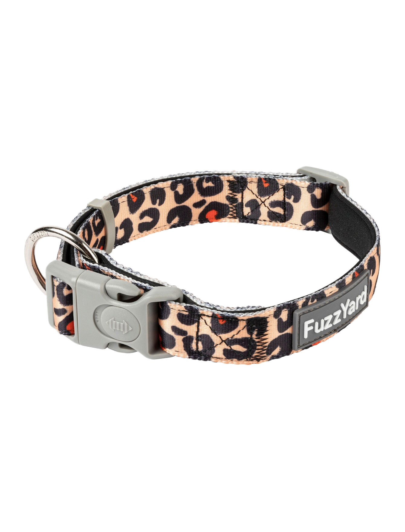 Fuzzyard Pet Collar for Small Medium Large Dogs - Adjustable Nylon Dog Collar with D-Ring for Leash (3 Sizes) - Perfect for Daily Walks, Training & Outdoor Adventures