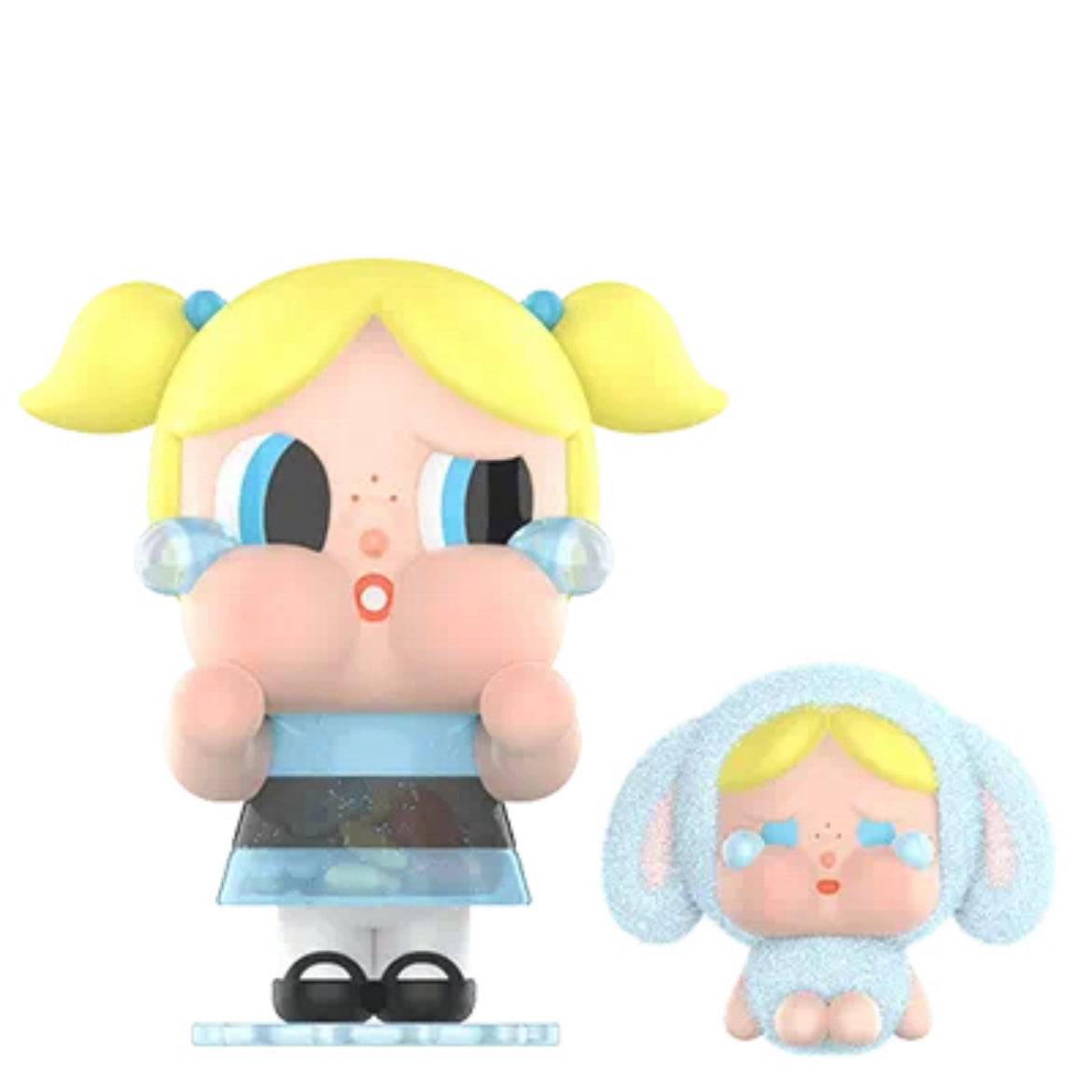 NEWPOP MART CRYBABY × The Powerpuff Girls Collectible Figure - Limited Edition Anime Toy for Display, Gift & Home Decor - Perfect for Fans, Collectors and Kawaii Lovers
