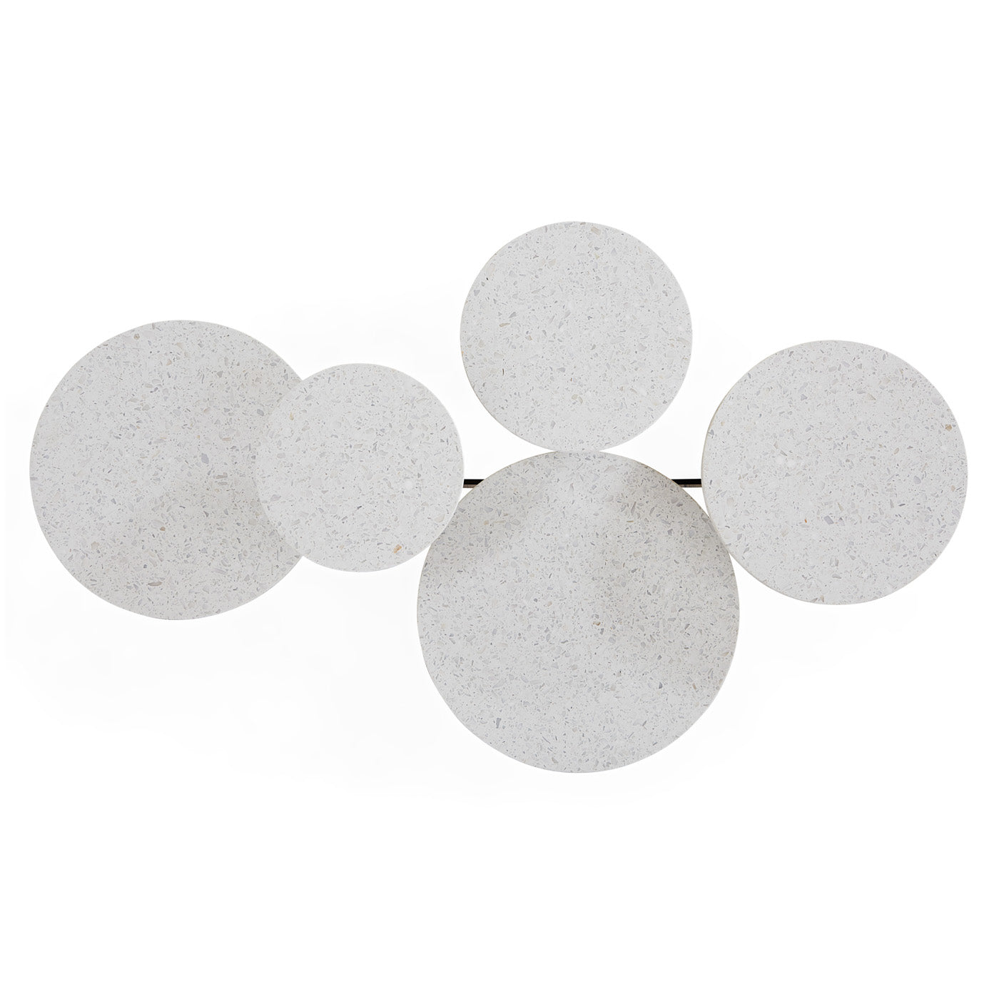 Modern Milano Cocktail Table - Stylish Round Coffee Table for Living Room, Lounge & Office - Perfect for Entertaining, Relaxing & Decorating