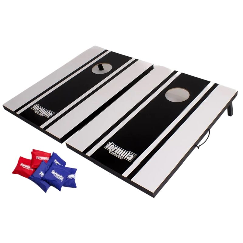 Premium Cornhole Game Set - Regulation Size Bean Bags & Boards for Backyard, Tailgating & Outdoor Parties - Perfect for BBQ, Picnics & Family Gatherings