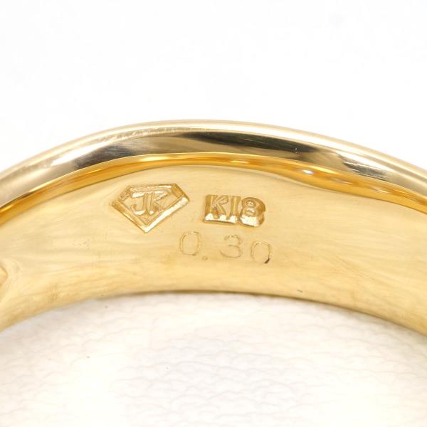 18K Yellow Gold Diamond Ring for Women - Elegant Wedding, Engagement, Anniversary Jewelry Gift - Perfect for Special Occasions & Everyday Luxury