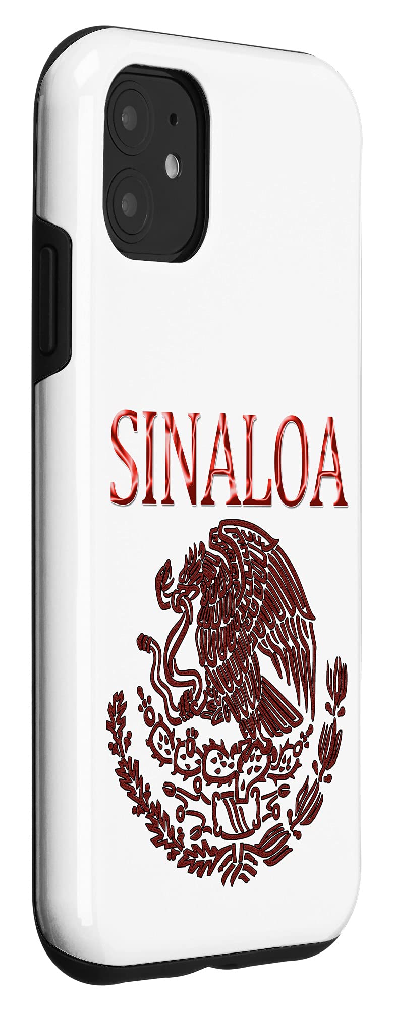 iPhone 11 Protective Case with Mexican Colt Escudo Design - Durable Slim Fit Cover for iPhone 11 (6.1 Inch) - Perfect for Travel, Work & Everyday Use