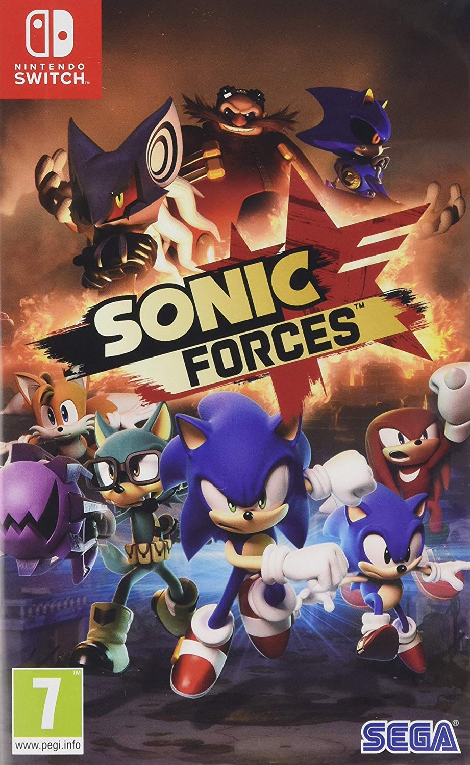Sonic Forces for Nintendo Switch - Fast-Paced Action Adventure Game - Perfect for Kids & Adults - Play at Home or On the Go