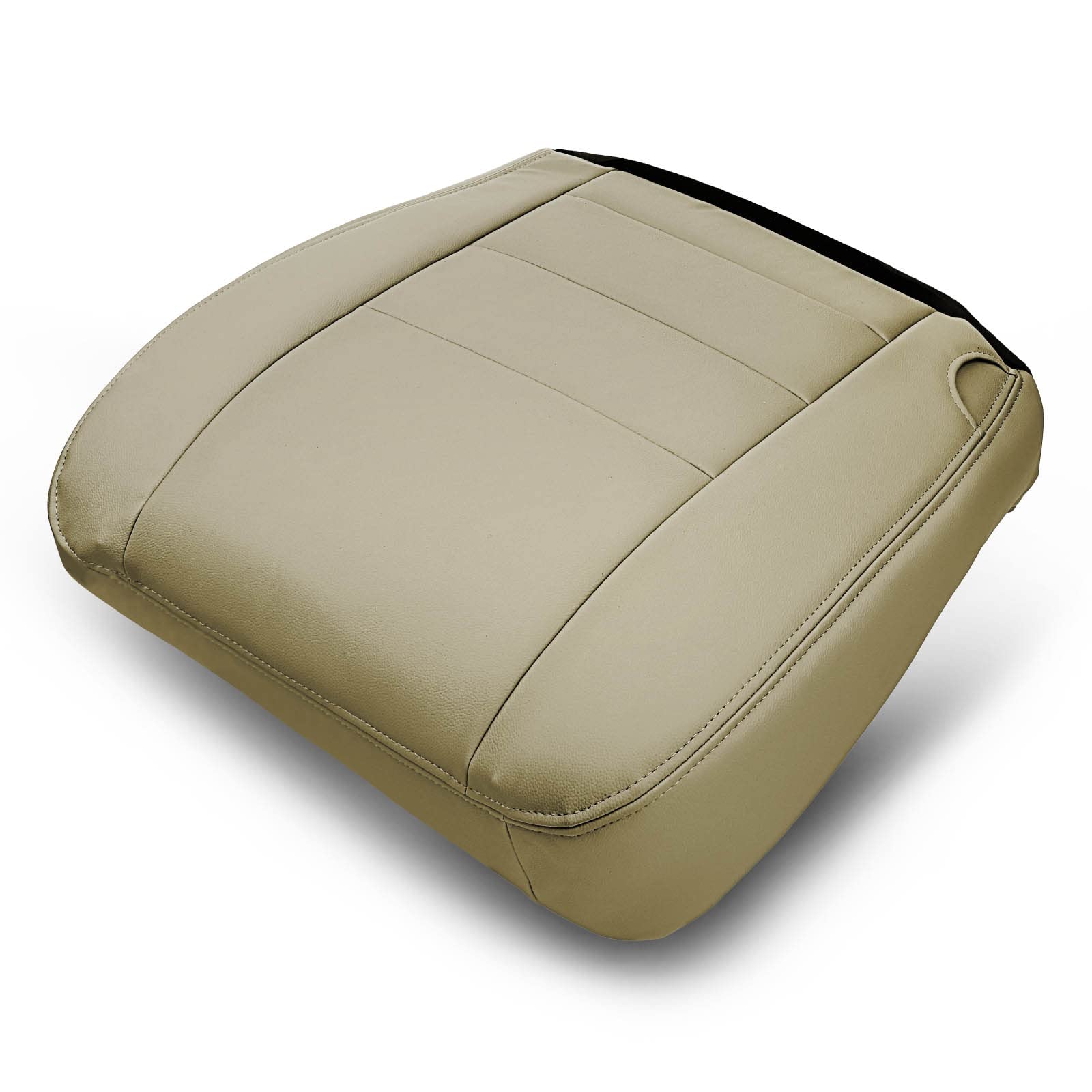 Premium Leather Front Driver Seat Cover for Ford Excursion 2002-2004 - Tan Color | Durable Car Seat Protector for Comfort & Style | Perfect for Road Trips, Commuting & Vehicle Protection