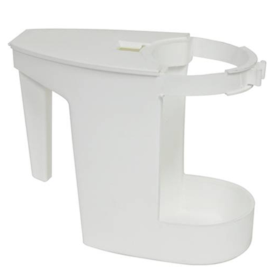 Super Toilet Bowl Caddy - Bathroom Organizer with Hanging Storage for Cleaning Supplies, Sponges & Brushes | Perfect for Small Bathrooms, RVs & Campers (Space-Saving Solution)