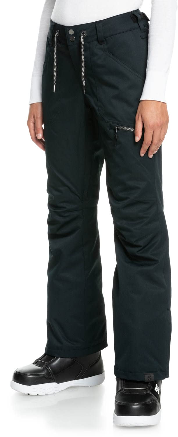 Roxy Women's Nadia Short Snow Pants with DryFlight Waterproof Technology - Warm Winter Skiing & Snowboarding Pants for Outdoor Activities