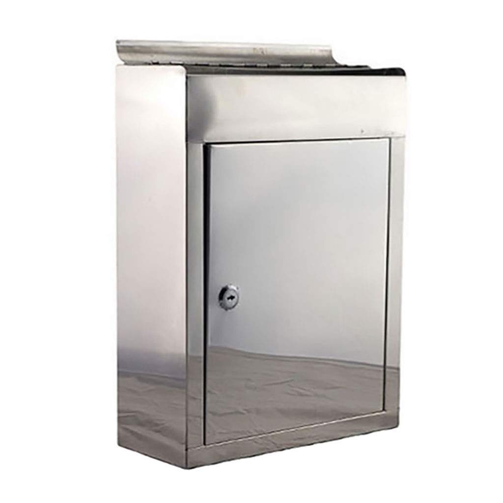 Waterproof & Dustproof Mailbox - Secure Letter Box for Outdoor Use, Newspaper Storage, and Suggestion Collection - Durable Metal Mailbox for Home, Office, and Apartment Buildings