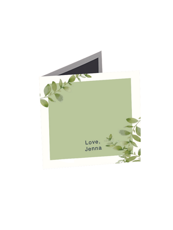 Personalized Thank You Card with Gift Wrap - Elegant & Customizable Greeting Cards for Weddings, Birthdays, Appreciation - Perfect for Corporate Gifts & Special Occasions