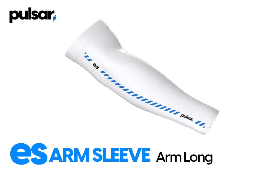 Pulsar eS Arm Sleeve - Compression Arm Sleeves for Men & Women, Long Sleeve for Sports, Running, Basketball & Outdoor Activities