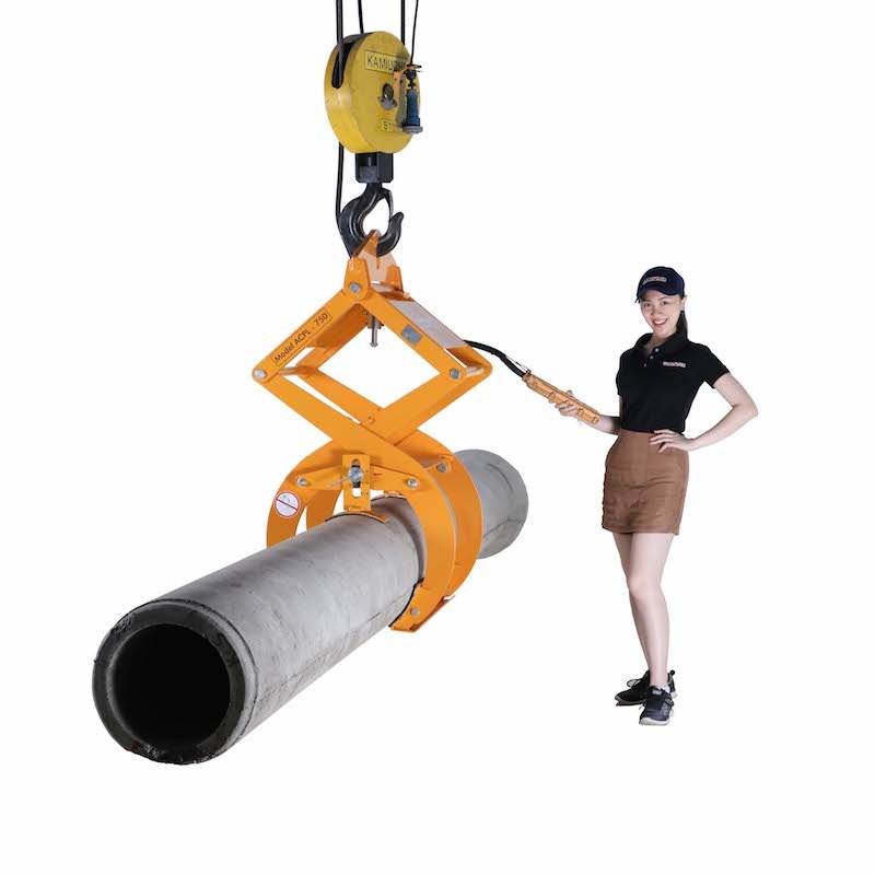 Aardwolf 750 lbs Capacity Concrete Pipe Lifter - Heavy Duty Construction Tool for Lifting & Moving Pipes - Perfect for Plumbing, Sewer & Drainage Projects