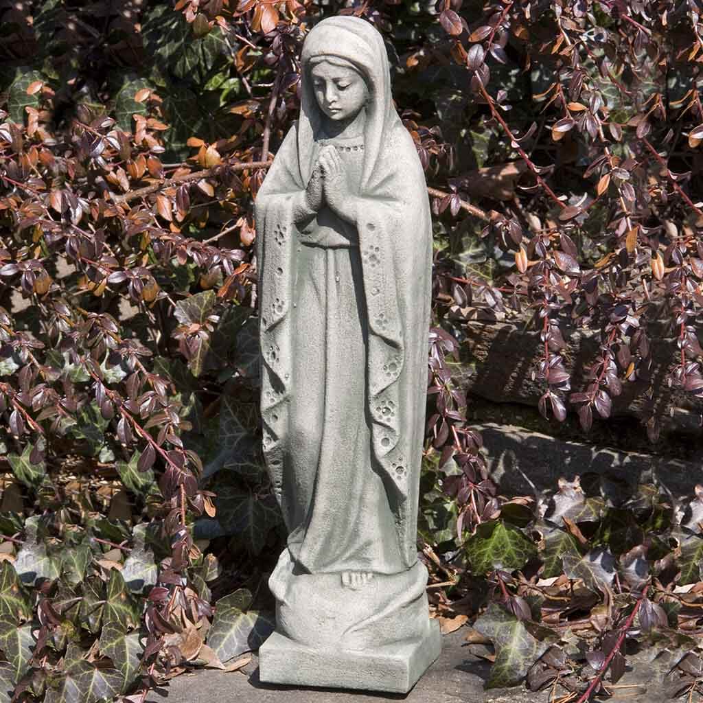 Campania International 14 Inch Madonna Statue - Religious Home Decor, Garden Statue, Catholic Gift for Indoor & Outdoor Use