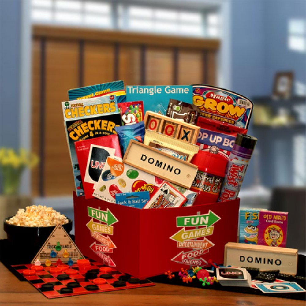 More Fun & Games Gift Box - Premium Party Favor Set for Kids & Adults - Perfect for Birthdays, Holidays & Family Game Nights