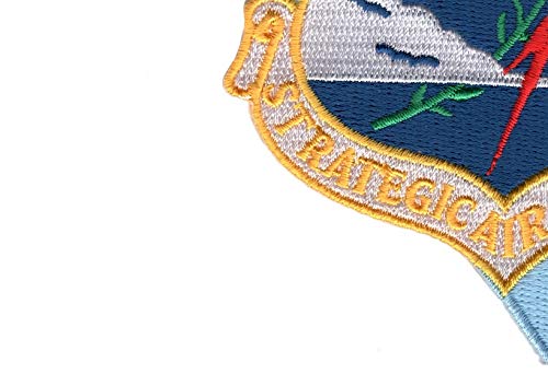 Vintage Strategic Air Command SAC Banner Patch - Military Collectible & Embroidered Badge for Jackets, Hats & Bags