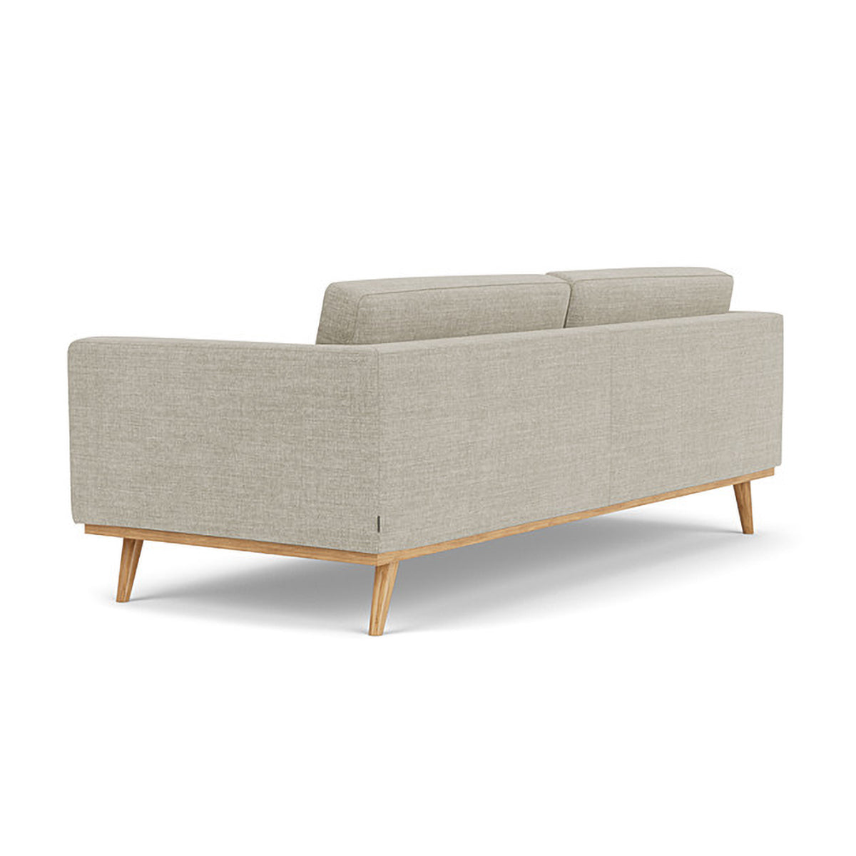 Johan Fabric 3-Seater Sofa - Comfortable Living Room Couch for Small Spaces | Perfect for Apartments, Dorms & Cozy Homes