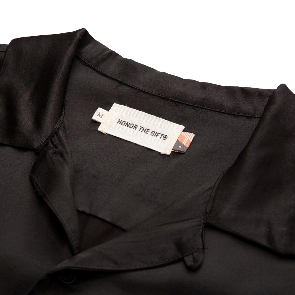 Century Camp Button Up Shirt for Men - Classic Black Casual Long Sleeve Shirt for Outdoor Camping, Hiking & Everyday Wear