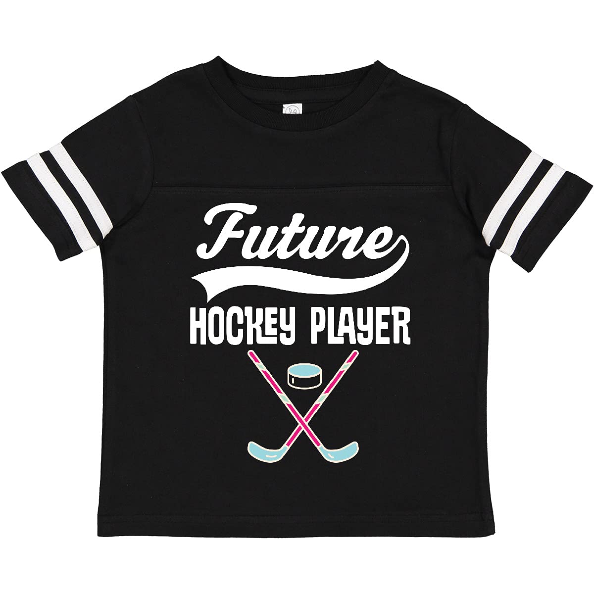 Inktastic Hockey Player Future Toddler T-Shirt - Cute Hockey Themed Outfit for Kids & Toddlers - Perfect for Game Day, Birthday Parties & Sports Events