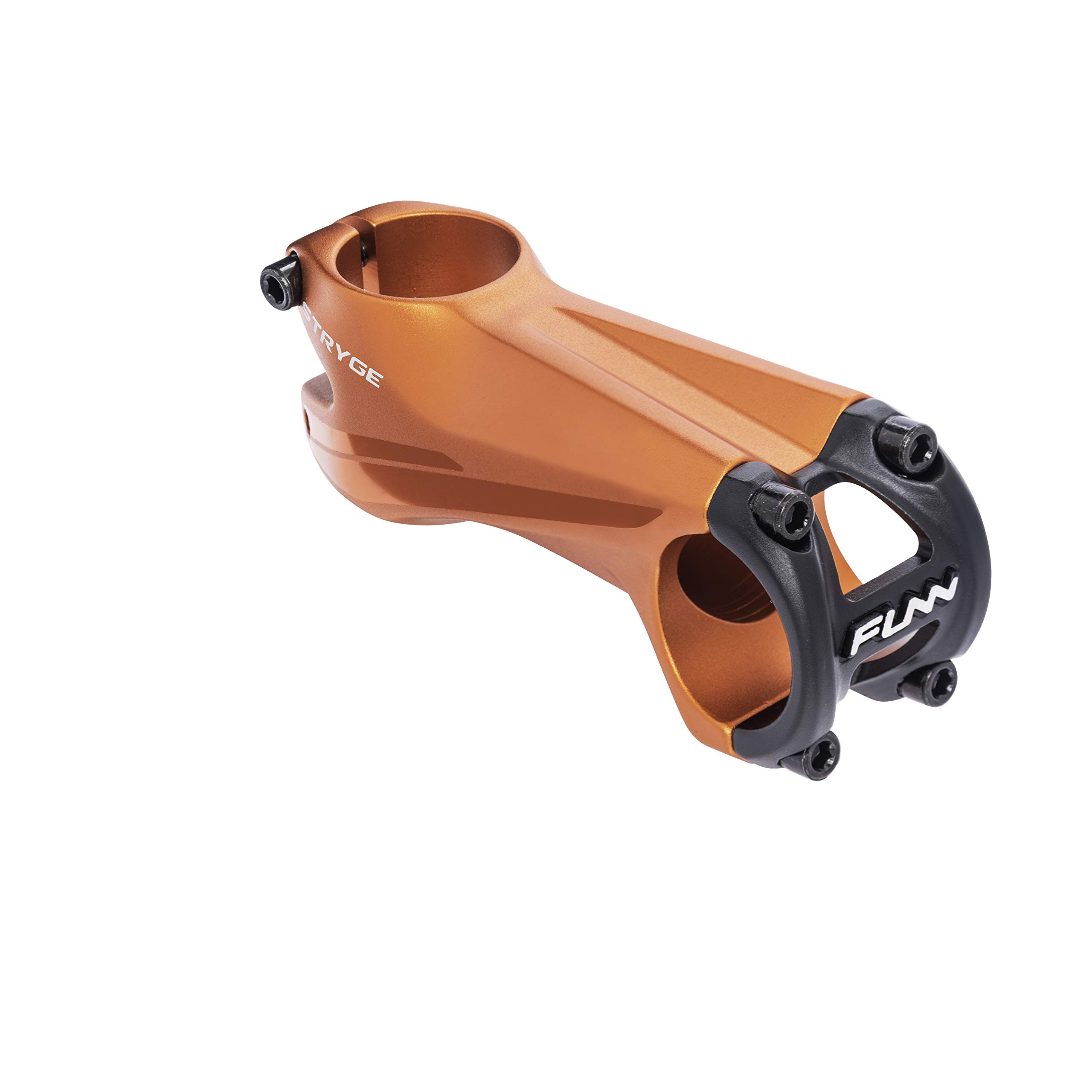 -5 Degree Funn Stryge Bike Drop Stem - 31.8mm Handlebar Clamp for Mountain, BMX, Road & Gravel Bikes | Lightweight Aluminum Alloy MTB Stem for Better Control & Performance on Trails, Commuting & Racing