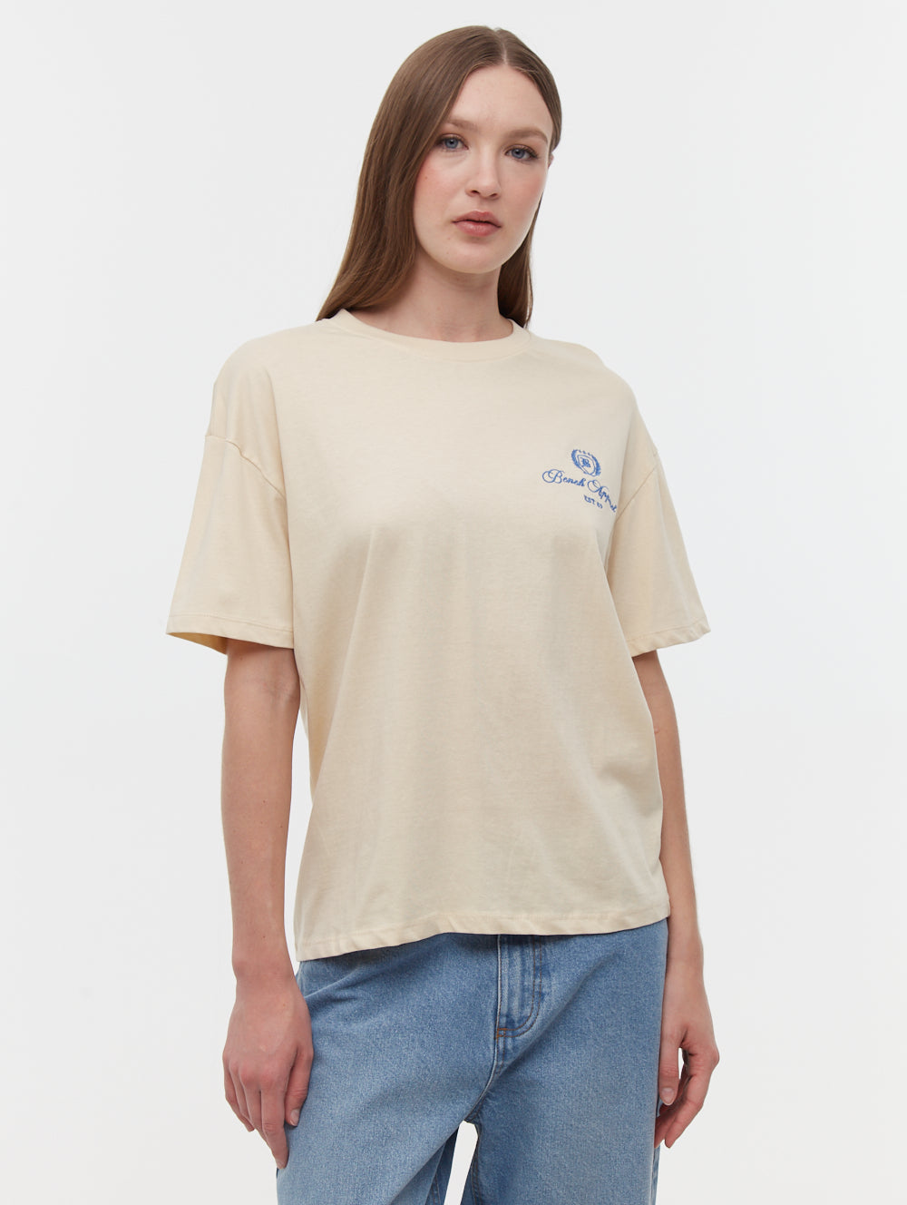 Taja Script Graphic T-Shirt - Stylish Casual Tee for Men & Women - Perfect for Streetwear, Outings & Everyday Wear