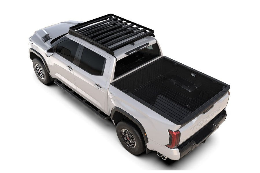 2023 Toyota Tundra CrewMax Slimline II Roof Rack Kit by Front Runner Outfitters - Heavy Duty Aluminum Cargo Carrier for Camping & Off-Road Adventures