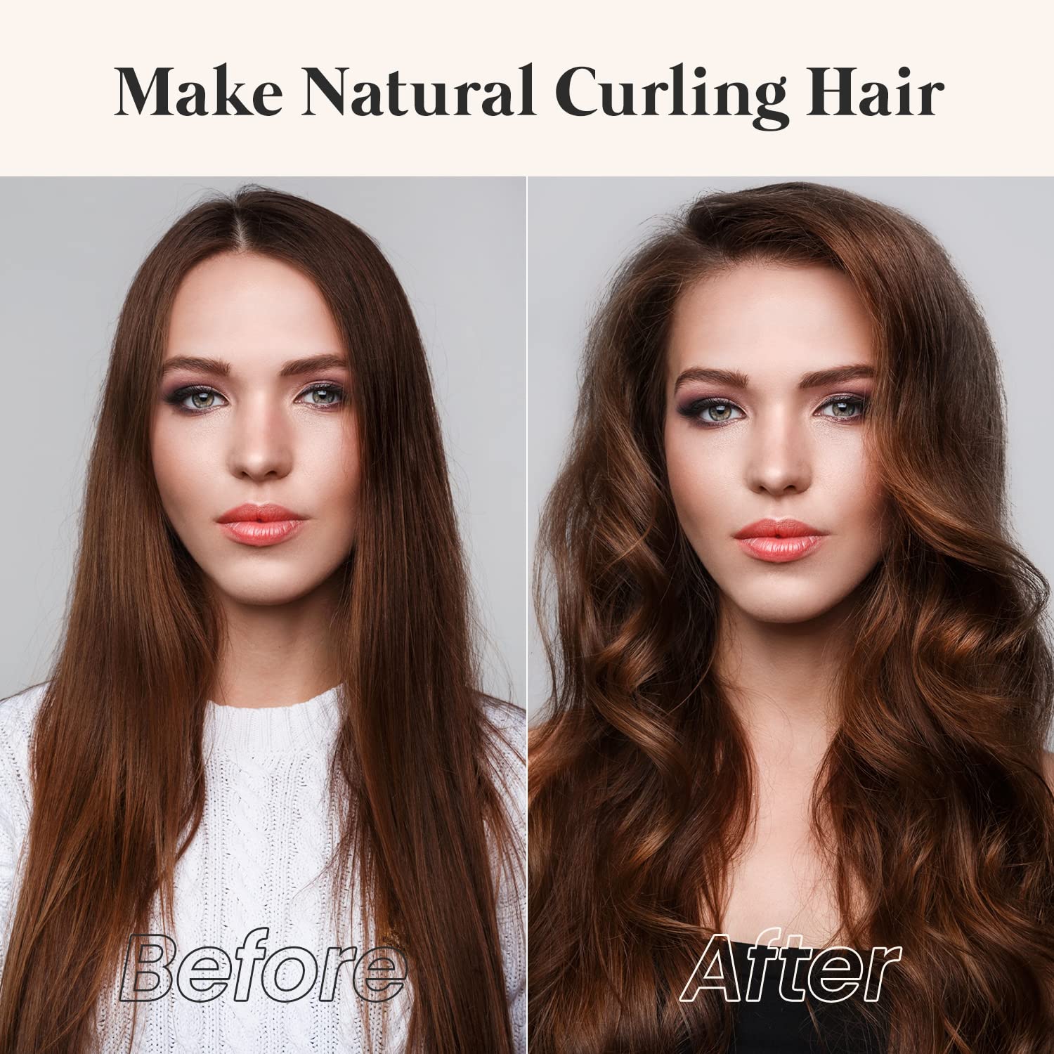 Yeelen Heatless Curling Rod Headband for Long Hair - No Heat Hair Curler Set with Satin Ribbon Wrap, Scrunchie & Clips - Overnight Sleeping Hair Rollers for Natural Waves - Perfect for Home, Travel & Special Occasions