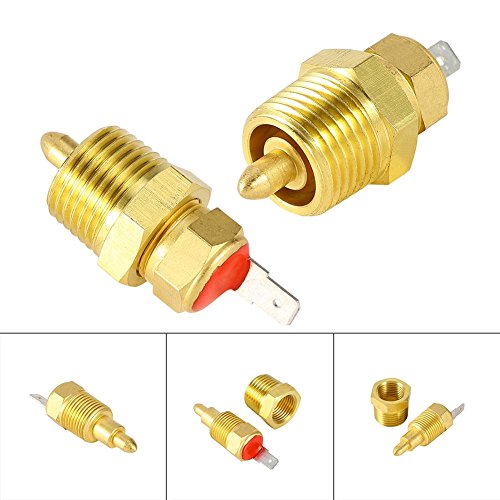 185°F-175°F Engine Cooling Fan Switch - Electric Thermostat Temperature Sensor for Car, Truck & SUV - Perfect for Overheating Protection & Engine Cooling System Maintenance