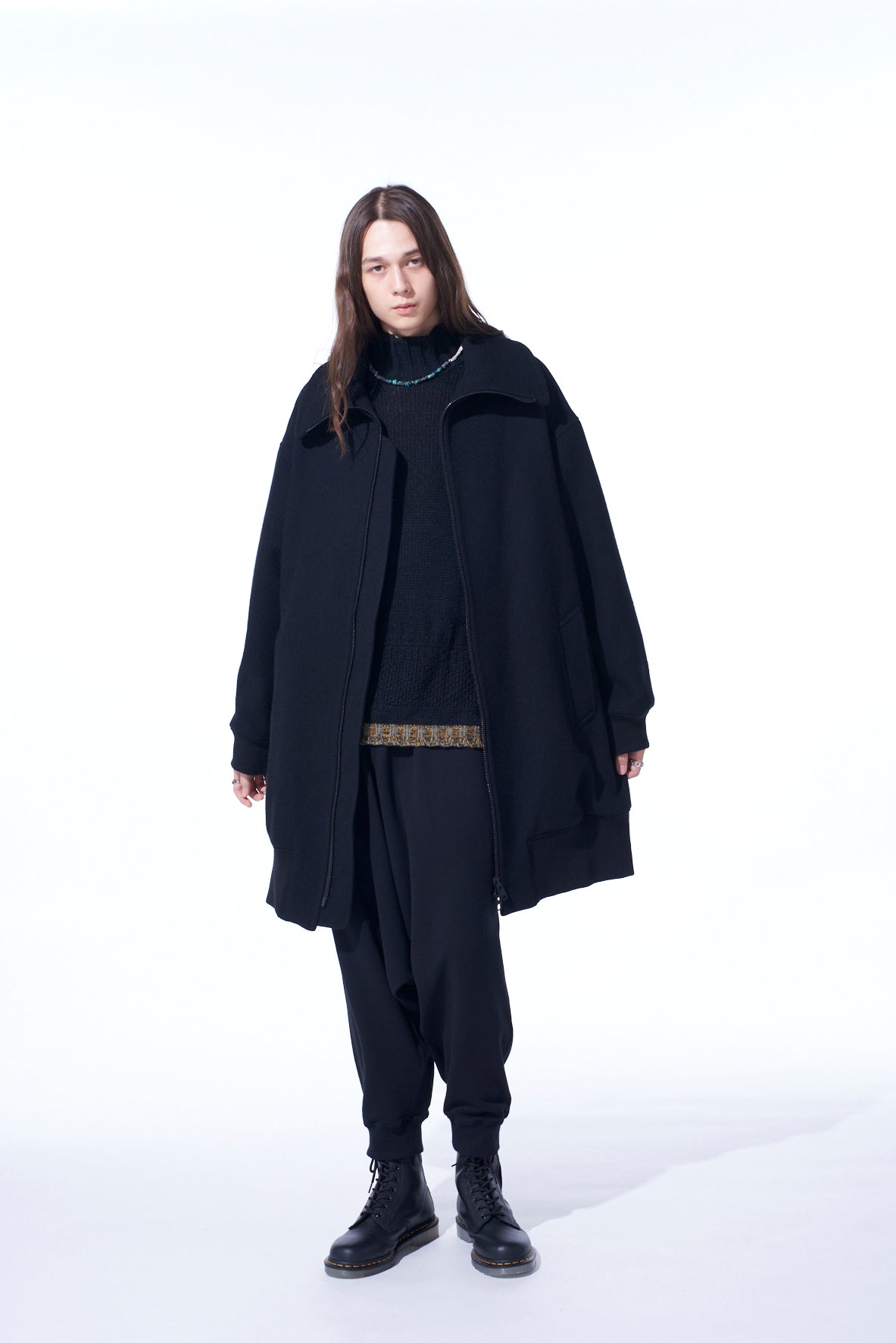 Double Weave Melton Oversized Long Truck Top - Stylish & Comfortable Winter Wear for Men & Women | Perfect for Casual Outfits, Layering & Cold Weather Fashion
