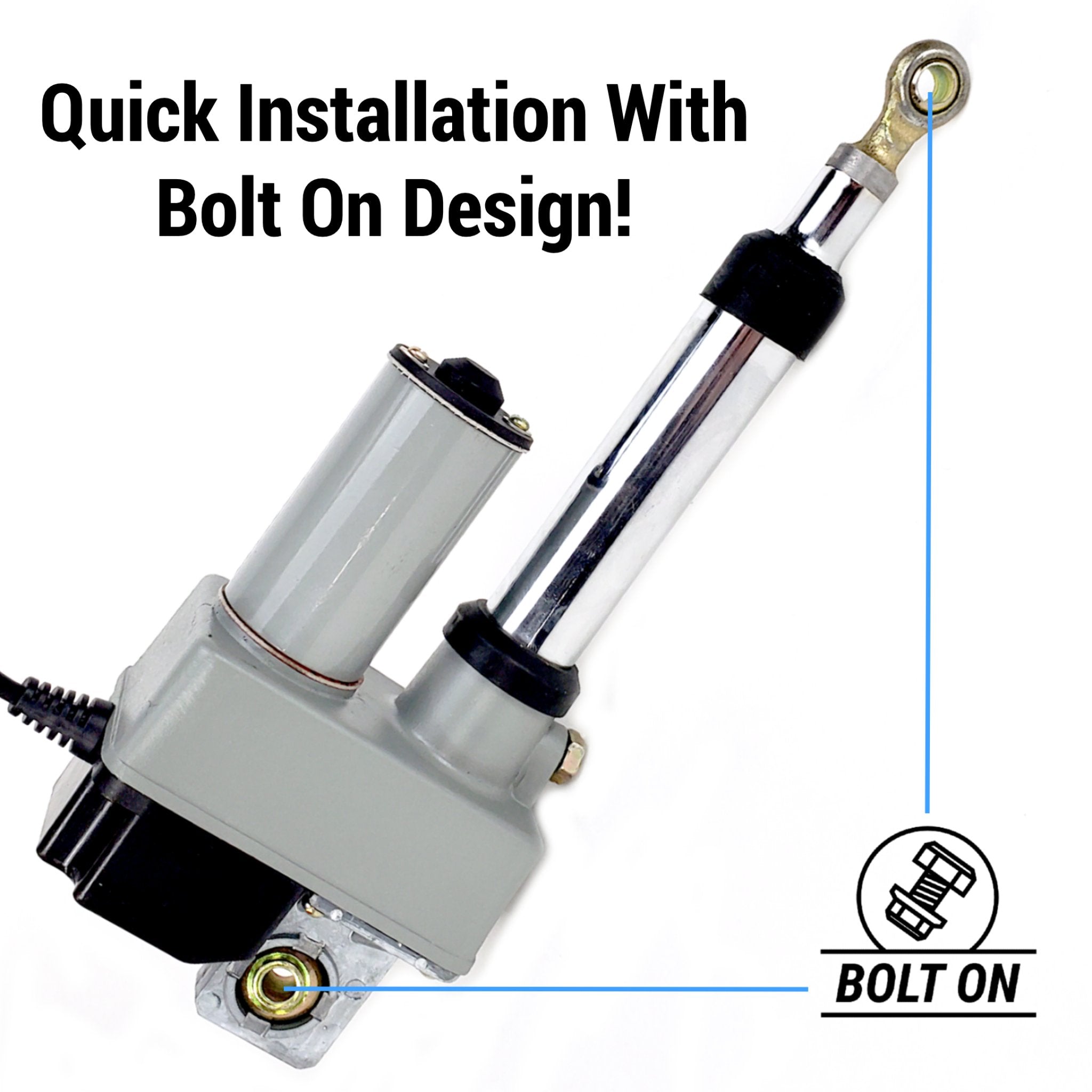 1903 Rambler Model E Heavy Duty 2-Door Automated Power Hinge Kit for Lamborghini Gullwing Doors - Vertical Lift Conversion for Classic Car Restoration & Show Vehicle Upgrades