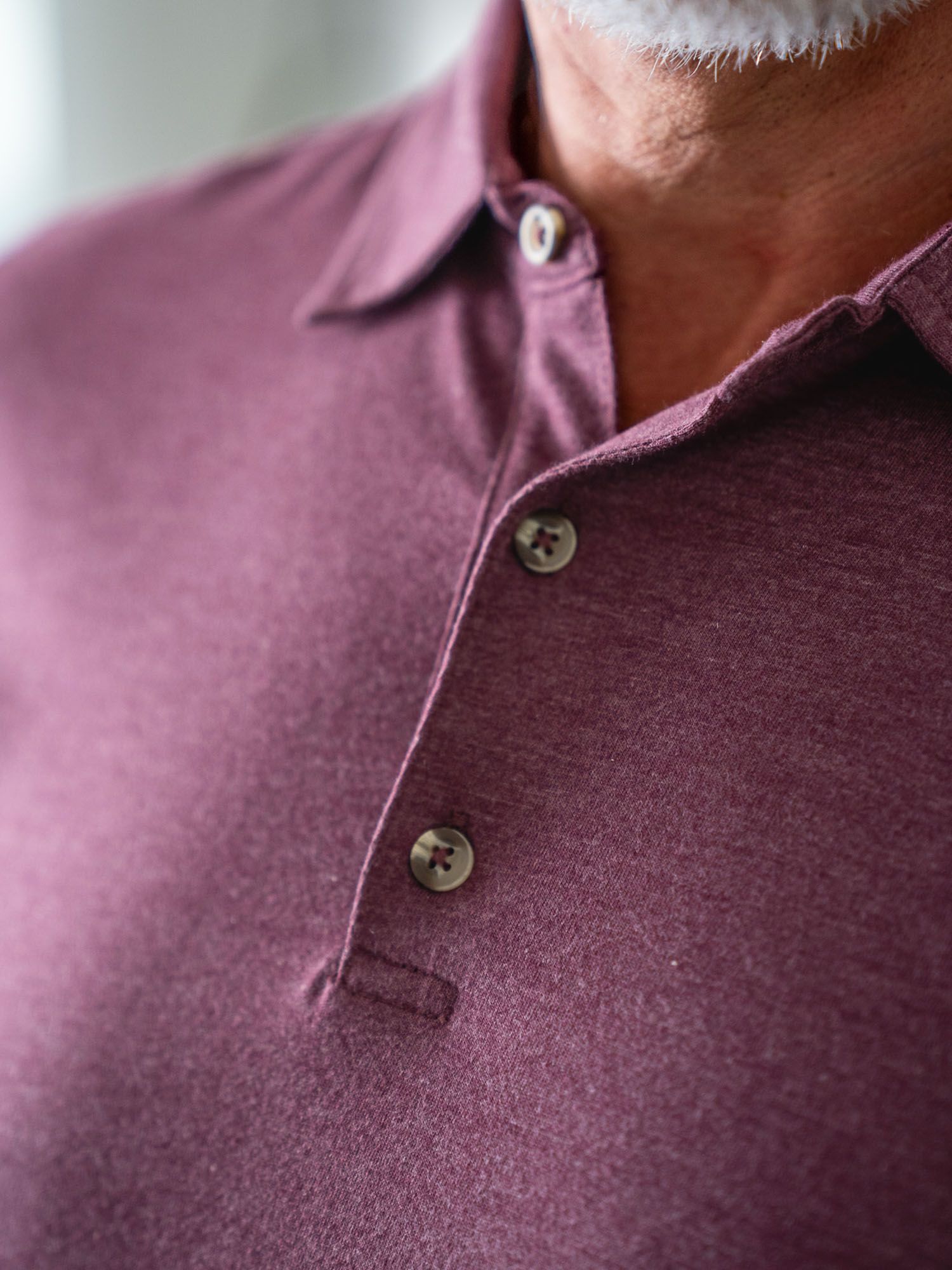 Burgundy Torrey Polo Shirt for Men - Soft Cotton Casual Short Sleeve Top - Perfect for Golf, Work & Everyday Wear - FINAL SALE