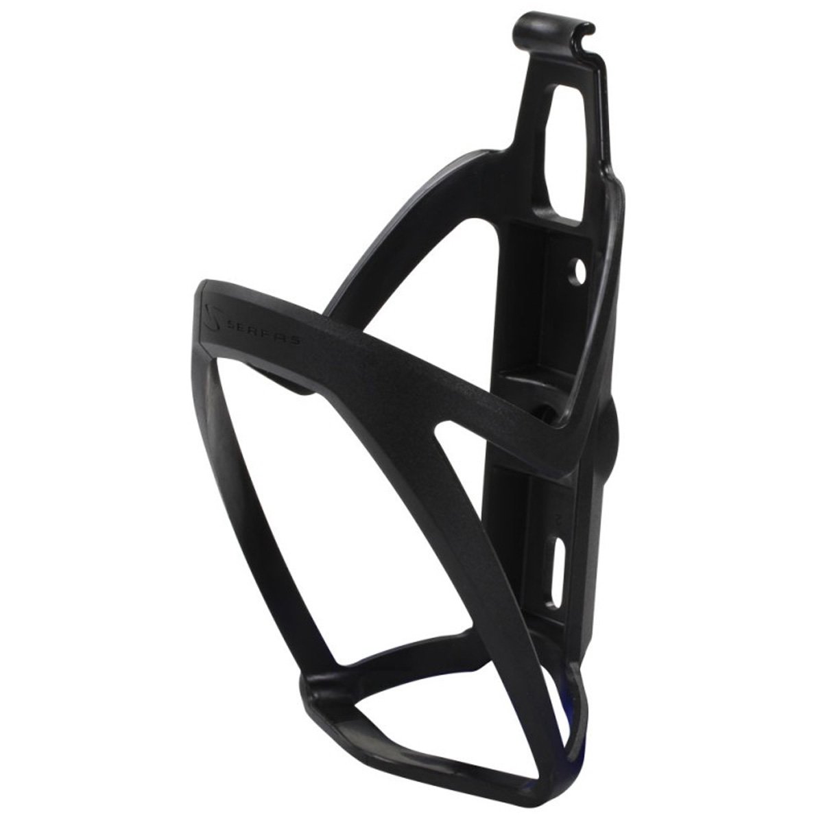 Serfas Nylon Bicycle Water Bottle Cage - Lightweight & Durable Bike Bottle Holder for Road, Mountain & Commuter Bikes - Perfect for Cycling, Hiking & Outdoor Adventures