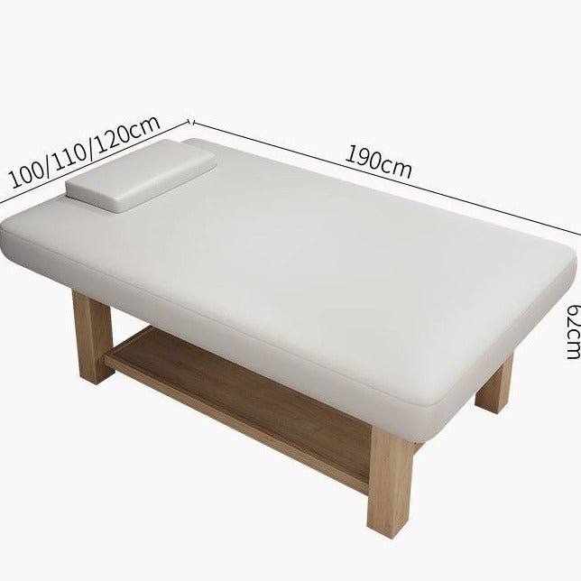 Premium Solid Wood Massage Beauty Bed - Professional Physiotherapy Massage Table for Spa, Salon & Home Use - Ergonomic Design for Ultimate Relaxation & Pain Relief